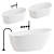 Luxury Bathware Set Aquabella & Falper 3D model small image 1