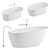 Luxury Bathware Set Aquabella & Falper 3D model small image 4