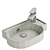 Modern Alpenberger Bathroom Wash Basin 3D model small image 2