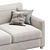 Modern Brookville Sofa 3D Model 3D model small image 3