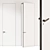 PIU Design Concealed Mount Doors 3D model small image 1