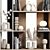 Versatile Modular Bookcase with Texture Options 3D model small image 3