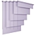 Roller Shades Set Varying Positions 3D model small image 5