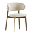 Elegant Oleandro Chair for Calligaris 3D model small image 4