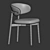 Elegant Oleandro Chair for Calligaris 3D model small image 5