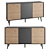 Elegant Ellaruth Sideboard: Modern Furniture 3D model small image 1