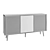 Elegant Ellaruth Sideboard: Modern Furniture 3D model small image 4