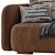 Sleek Storage Chaise Lounge 3D model small image 4