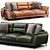 Modern Pillow Top Sofa Set 3D model small image 2