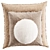 3-Piece Decorative Pillow Set 3D model small image 3