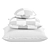 3-Piece Decorative Pillow Set 3D model small image 4