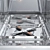 Premium LG Dishwasher Model showcase 3D model small image 2