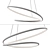 Elegant Nola LED Lighting Fixture 3D model small image 2