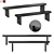 Sleek Edge Bench for Modern Interiors 3D model small image 1