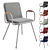 Hayche Dulwich Chair: Armrests Included 3D model small image 1