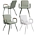 Hayche Dulwich Chair: Armrests Included 3D model small image 5