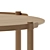 Customizable Oak Coffee Table 3D model small image 6