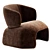  Stylish ICARUS Armchair, Linteloo 3D model small image 2