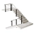 Modern Steel Ladder Solution 3D model small image 3