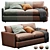 Customizable Lounge Sofa with VIP Quality 3D model small image 1