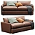 Customizable Lounge Sofa with VIP Quality 3D model small image 4