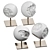 Decorative Gypsum Sculpture Set 3D model small image 2