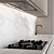 Modern Kitchen Module: 4K Marble 3D model small image 3