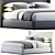 Luxury Lawson Bed - Restoration Hardware 3D model small image 1