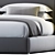 Luxury Lawson Bed - Restoration Hardware 3D model small image 2