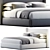 Luxury Lawson Bed - Restoration Hardware 3D model small image 6