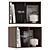 Modern Floating Wall Shelves 3D model small image 4