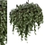 Metal Box Hanging Plants Set 3D model small image 1