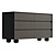 Modern 6-Drawer Dresser Urban-Outfitters 3D model small image 4