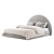 Katrin Bed Model Corona 4.0 3D model small image 2