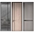 Raised Panel Doors: Modern Elegance 3D model small image 1