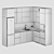 Modern Kitchen Set with Top Brands 3D model small image 7