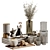 Elegant Decor Set 118 3D model small image 2