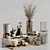 Elegant Decor Set 118 3D model small image 9