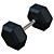 Premium 3-Tier Dumbbell Rack Organizer 3D model small image 3