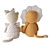 Soft Lion Cub Toys Duo 3D model small image 4