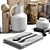 Modern Kitchen Decor Set 19 3D model small image 6