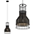 Sleek Laika Pendant Light 3D model small image 1