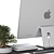 Apple-themed Desk Decor Set 3D model small image 4