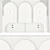 Decorative 3D Wall Panel Arch 3D model small image 5