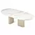 Elegant Statuario Dining Set 3D model small image 4