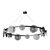 Lampatron RUTGER R 12 Modern Chandelier 3D model small image 1