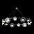 Lampatron RUTGER R 12 Modern Chandelier 3D model small image 2