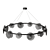 Lampatron RUTGER R 12 Modern Chandelier 3D model small image 3