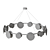 Lampatron RUTGER R 12 Modern Chandelier 3D model small image 5