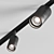 Sleek Track Lighting Solution 3D model small image 2